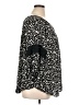 Studio West 100% Rayon Black 3/4 Sleeve Blouse Size XL - photo 4