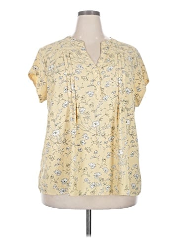Monday Fun Short Sleeve Blouse (view 1)