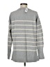 Ann Taylor LOFT Stripes Gray Pullover Sweater Size M - photo 2