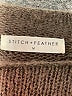 Stitch + Feather Brown Sweater Vest Size M - photo 7
