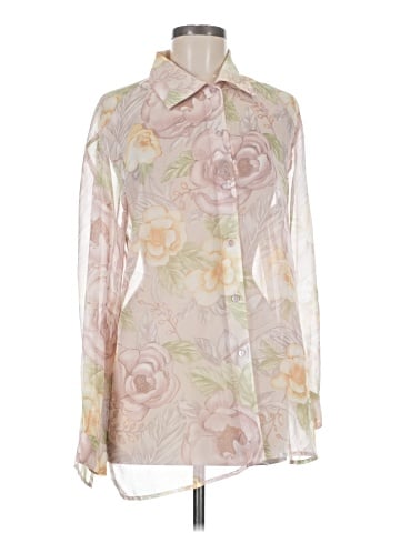 Notations Long Sleeve Blouse (view 1)