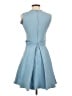 Alexander McQueen Solid Blue Cocktail Dress Size EU 38 / US 8 - photo 2