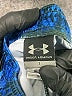 Under Armour 100% Polyester Graphic Blue Athletic Shorts Size 7 - photo 3