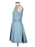 Alexander McQueen Solid Blue Cocktail Dress Size EU 38 / US 8 - photo 5