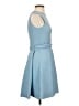 Alexander McQueen Solid Blue Cocktail Dress Size EU 38 / US 8 - photo 4