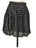 J.Crew 100% Polyester Polka Dots Black Casual Skirt Size 0 - photo 2