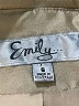 Emily... 100% Polyester Ivory Blazer Size 6 - photo 3