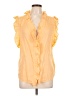 Dylan 100% Rayon Yellow Sleeveless Blouse Size L - photo 1
