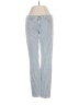 Lucky Brand Stripes Silver Jeans Size 2 - photo 1