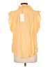 Dylan 100% Rayon Yellow Sleeveless Blouse Size L - photo 2