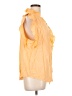 Dylan 100% Rayon Yellow Sleeveless Blouse Size L - photo 4