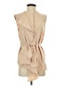 Zara 100% Polyester Tan Cardigan Size S - photo 1
