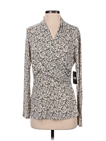 DKNY Long Sleeve Blouse (view 1)