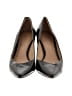 Tory Burch 100% Leather Black Heels Size 8 1/2 - photo 2