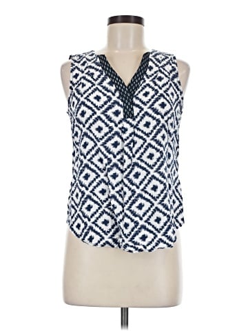 Skies Are Blue Sleeveless Blouse (view 1)