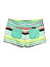 Roxy 100% Polyester Stripes Green Board Shorts Size 12 - photo 2