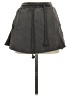 Zara Solid Gray Casual Skirt Size S - photo 1