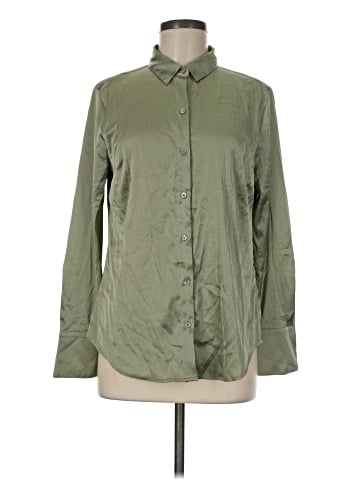 Banana Republic Factory Store Long Sleeve Blouse (view 1)