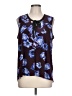 Elle Purple Sleeveless Blouse Size L - photo 1