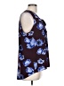 Elle Purple Sleeveless Blouse Size L - photo 4