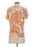 Democracy Tropical Tan Short Sleeve Blouse Size S - photo 2
