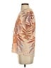 Democracy Tropical Tan Short Sleeve Blouse Size S - photo 5