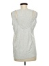 MICHAEL Michael Kors Silver White Sleeveless T-Shirt Size M - photo 2