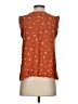 Ella Moss 100% Viscose Orange Sleeveless Blouse Size S - photo 2