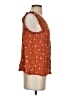 Ella Moss 100% Viscose Orange Sleeveless Blouse Size S - photo 4
