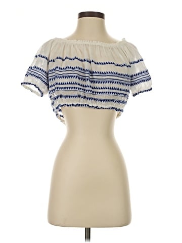 Lemlem Short Sleeve Blouse (view 1)
