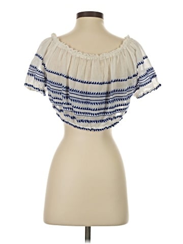 Lemlem Short Sleeve Blouse (view 2)