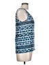 Chico's Aztec Or Tribal Print Graphic Blue Tank Top Size L - photo 4