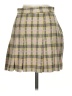 Free People Plaid Gray Casual Skirt Size 2 - photo 2