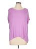 Athleta Purple Short Sleeve Top Size L - photo 1