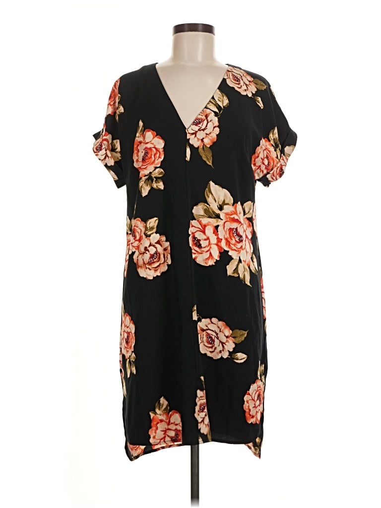 A New Day Casual Dress In Black