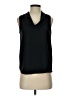 Zara Basic 100% Polyester Black Sleeveless Blouse Size XS - photo 1