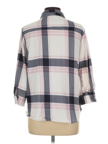 Eden & Olivia 3/4 Sleeve Button-Down Shirt (view 2)