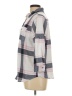 Eden & Olivia Plaid Gray 3/4 Sleeve Button-Down Shirt Size L - photo 5