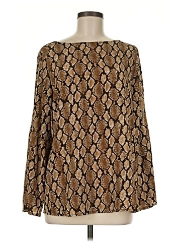MICHAEL Michael Kors Long Sleeve Blouse (view 1)