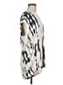 CAbi 100% Silk Gray Kimono Size M - photo 4
