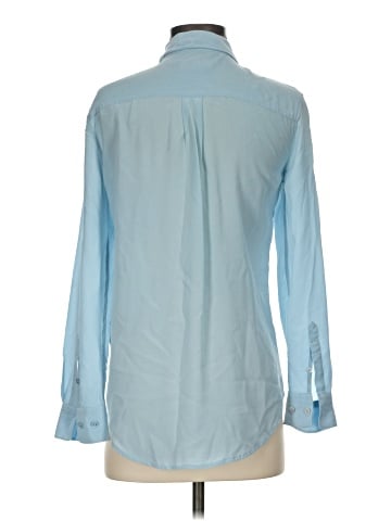 Equipment Long Sleeve Button-Down Shirt (view 2)