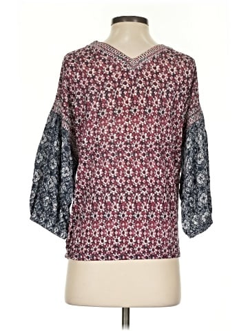 Lucky Brand 3/4 Sleeve Blouse (view 2)