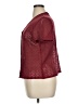 Sag Harbor Burgundy Cardigan Size 1X - photo 5