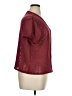 Sag Harbor Burgundy Cardigan Size 1X - photo 4