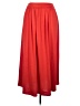 Doublju Solid Red Casual Skirt Size XL - photo 1