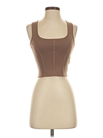 Happily Grey Tank Top (view 1)