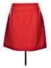 Ann Taylor LOFT Solid Red Casual Skirt Size 10 - photo 2