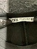 Zara Solid Black Casual Dress Size S - photo 7