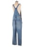 Blank NYC 100% Cotton Blue Overalls Size 27 waist - photo 2