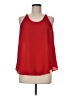 By & By 100% Polyester Red Sleeveless Blouse Size M - photo 1
